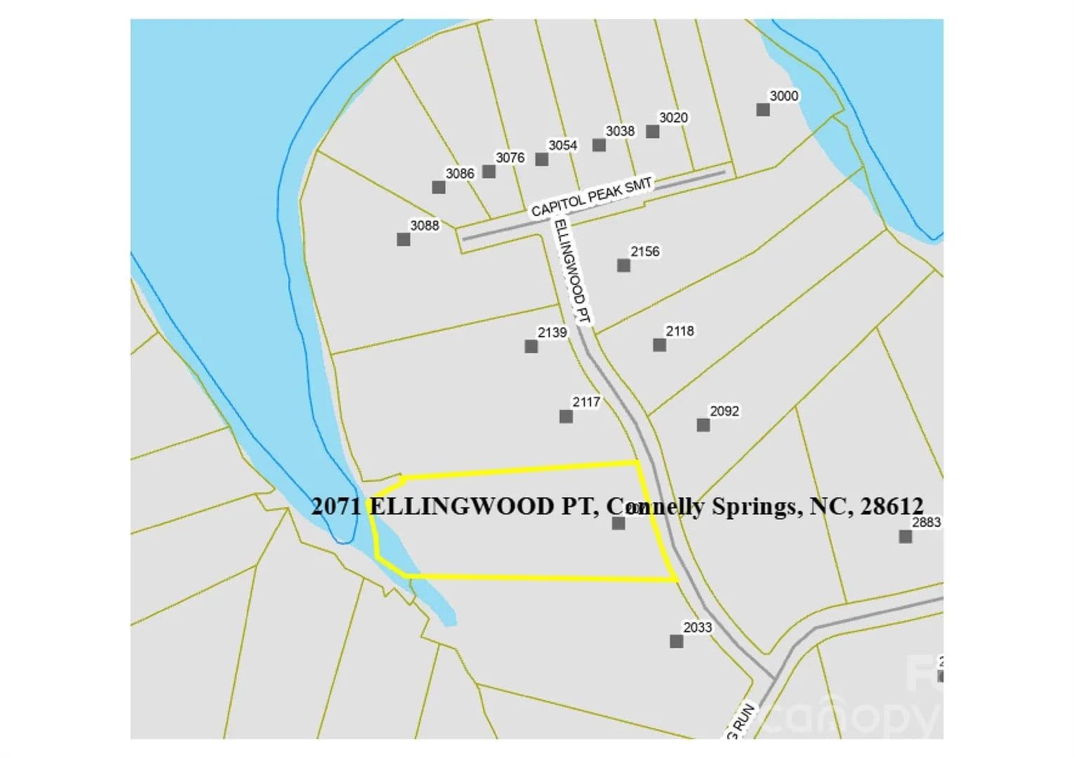 2.02 Acres of Land for Sale in Connelly Springs, NC - Connelly Springs, North Carolina, 28612