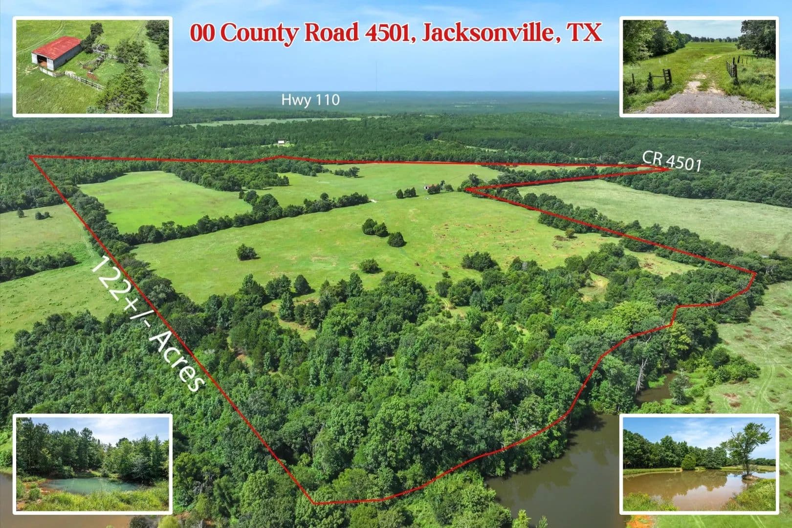 00 County Road 4501, Jacksonville - Jacksonville, Texas, 75766