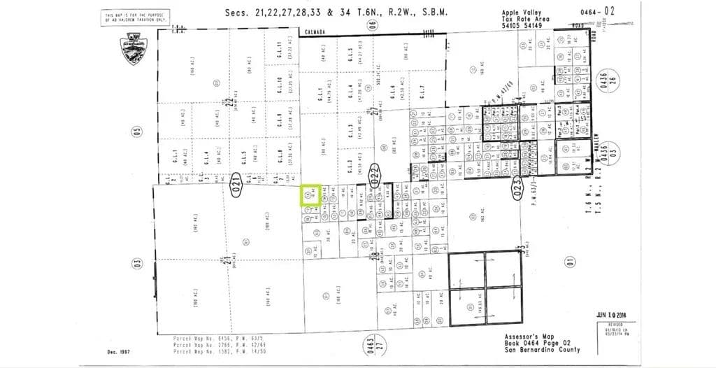 Vacant Land in Apple Valley - Apple Valley, California, 92307