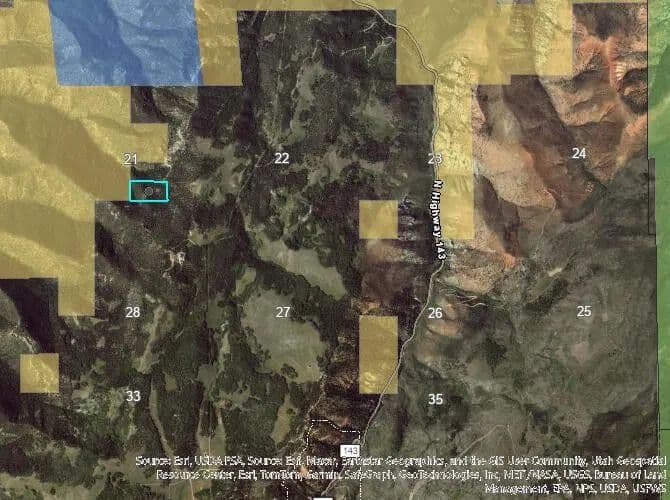 Land -Agricultural (Not Zoned) in Brian Head