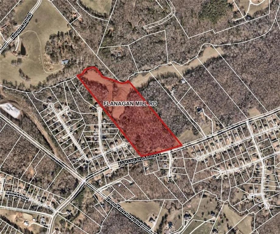 34.39 Acres of Land for Sale in Auburn, GA - Auburn, Georgia, 30011