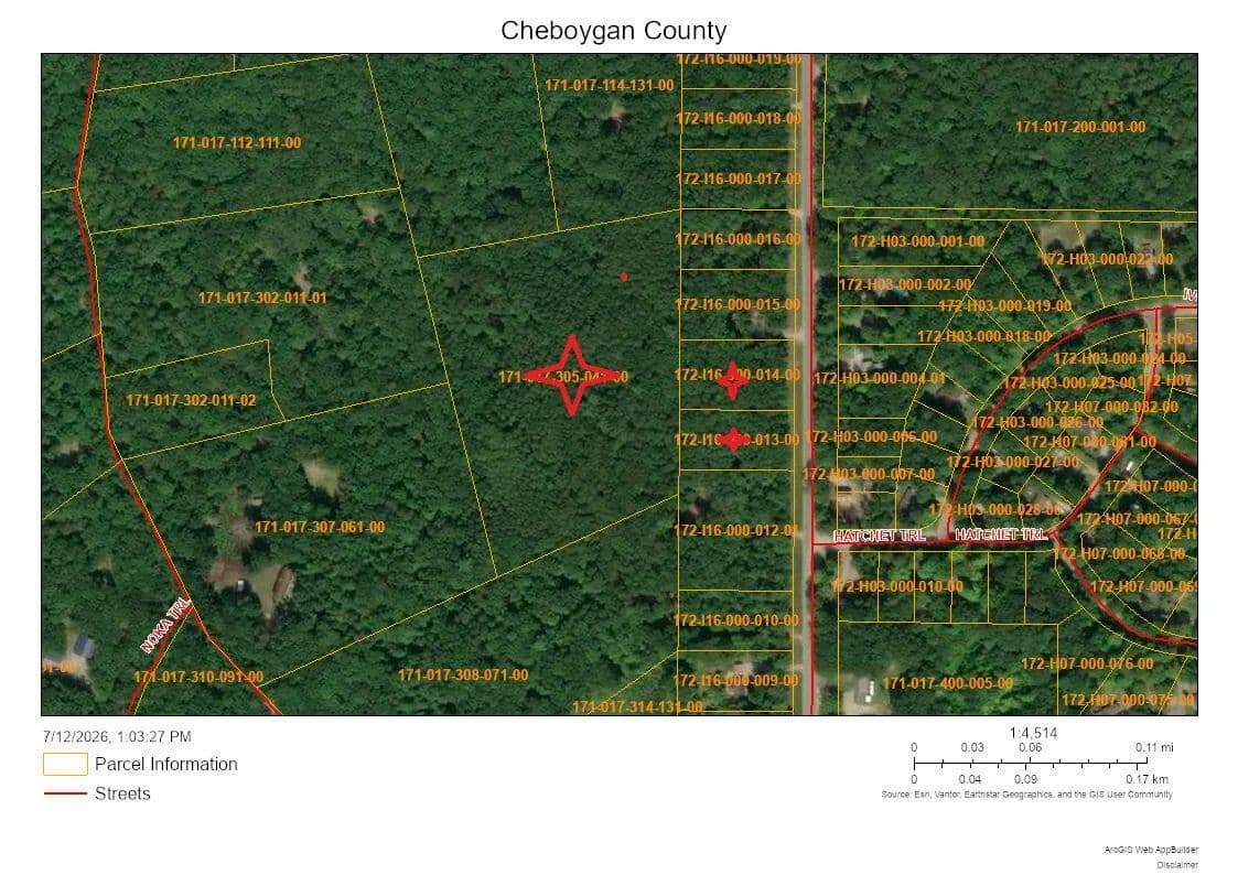 Vacant Land in Indian River - Indian River, Michigan, 49749