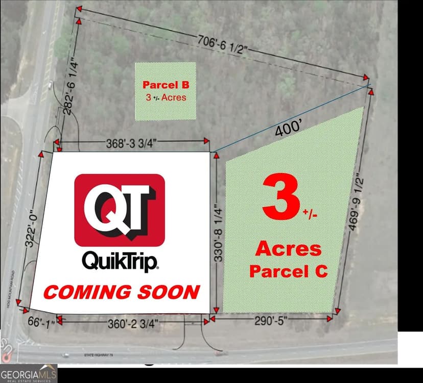 Property from 4611 MONROE Hwy - Hwy 78 #PARCEL C - KW