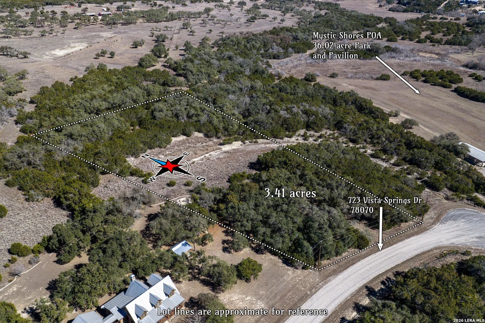 3.41 Acres of Land for Sale in Spring Branch, TX - Spring Branch, Texas, 78070