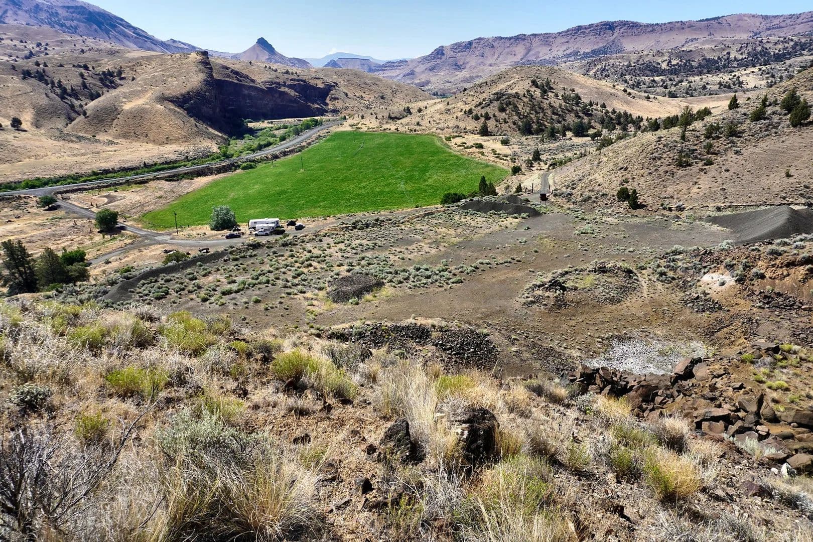 MacArthur Basalt Quarry - Kimberly, Oregon, 97848