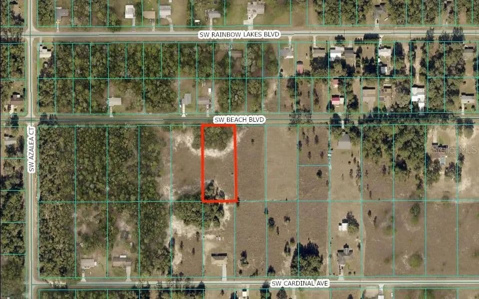 Property from SW BEACH BOULEVARD - KW - Dunnellon, Florida, 34431