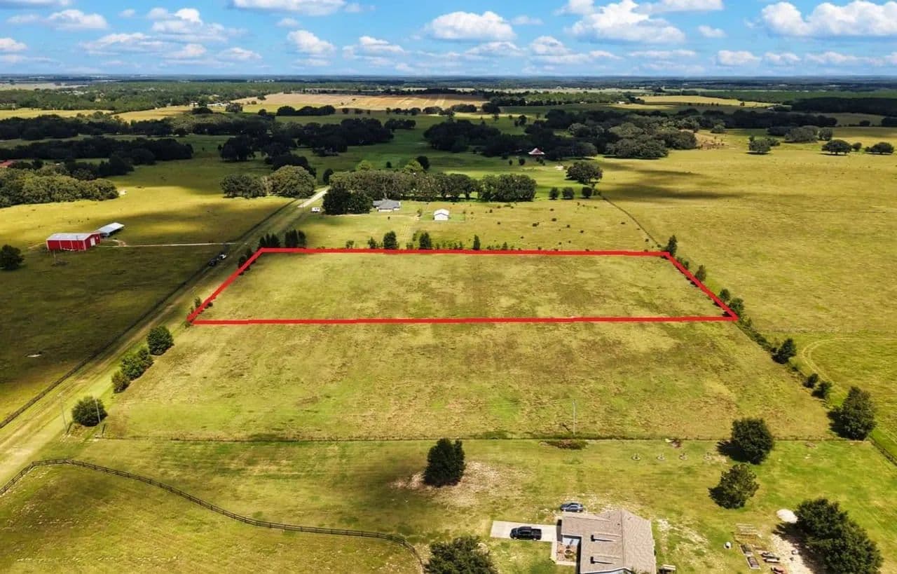 4.58 acres Horse Country minutes to Ocala Build, Farm, Hold - Morriston, Florida, 32668