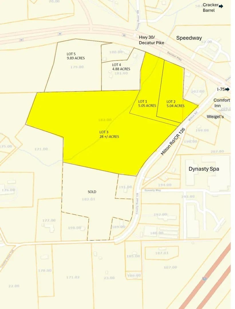 Property from 0 Decatur Pike Hwy 30 W - KW