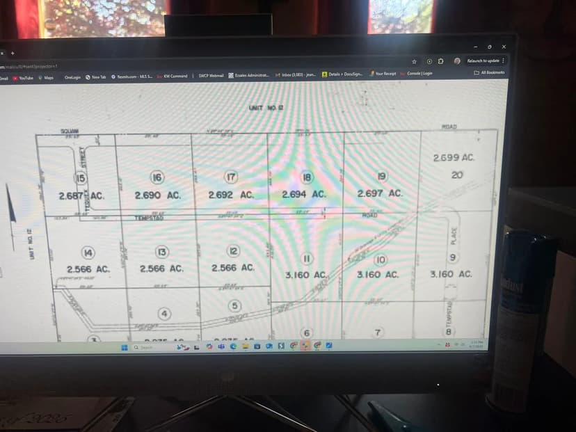 Property from unit 8 tract 20 volcano cliffs - KW