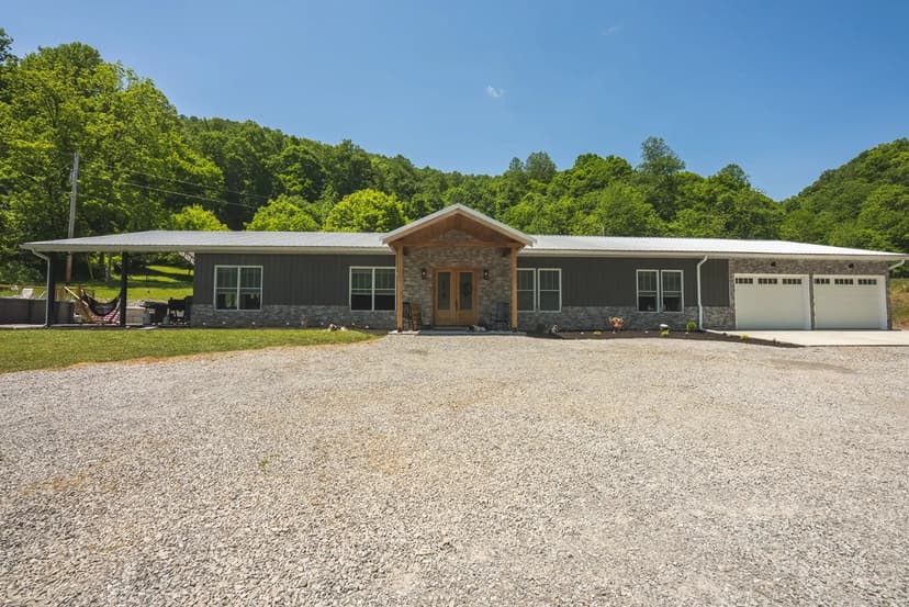 49.4 Acres of Tennessee Freedom — Custom 2022 Barndominium, 3 Natural Springs, Half-Mile to Powell River