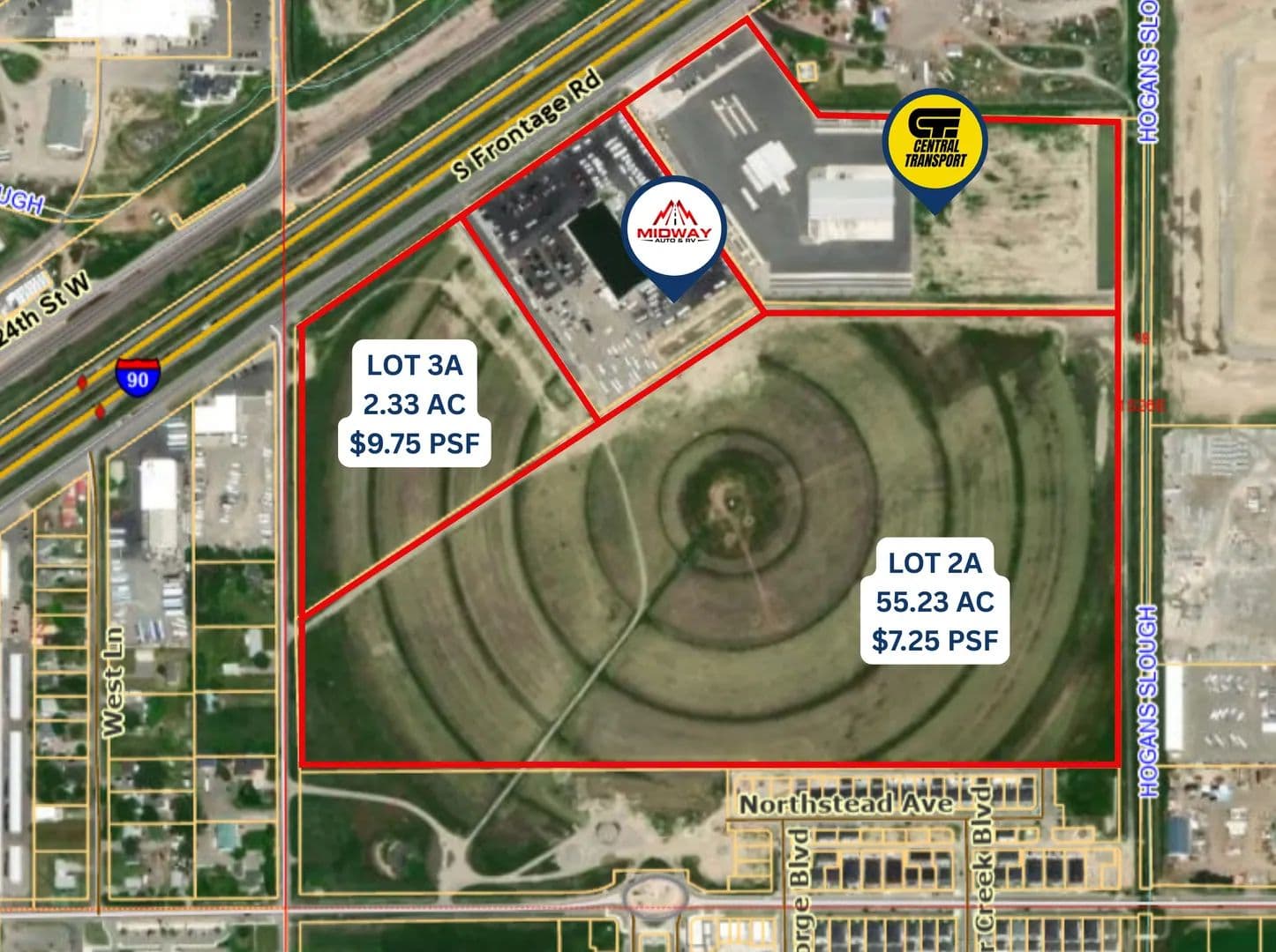 Land -Industrial in Billings - Billings, Montana, 59101
