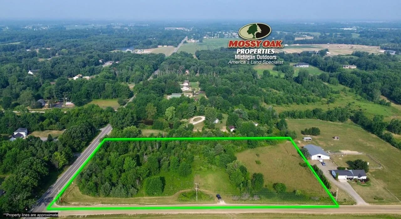 5.49 +/- Acres / Ottawa County, MI / Allendale, MI / Buildable Corner Lot / Land For Sale - Allendale, Michigan, 49401