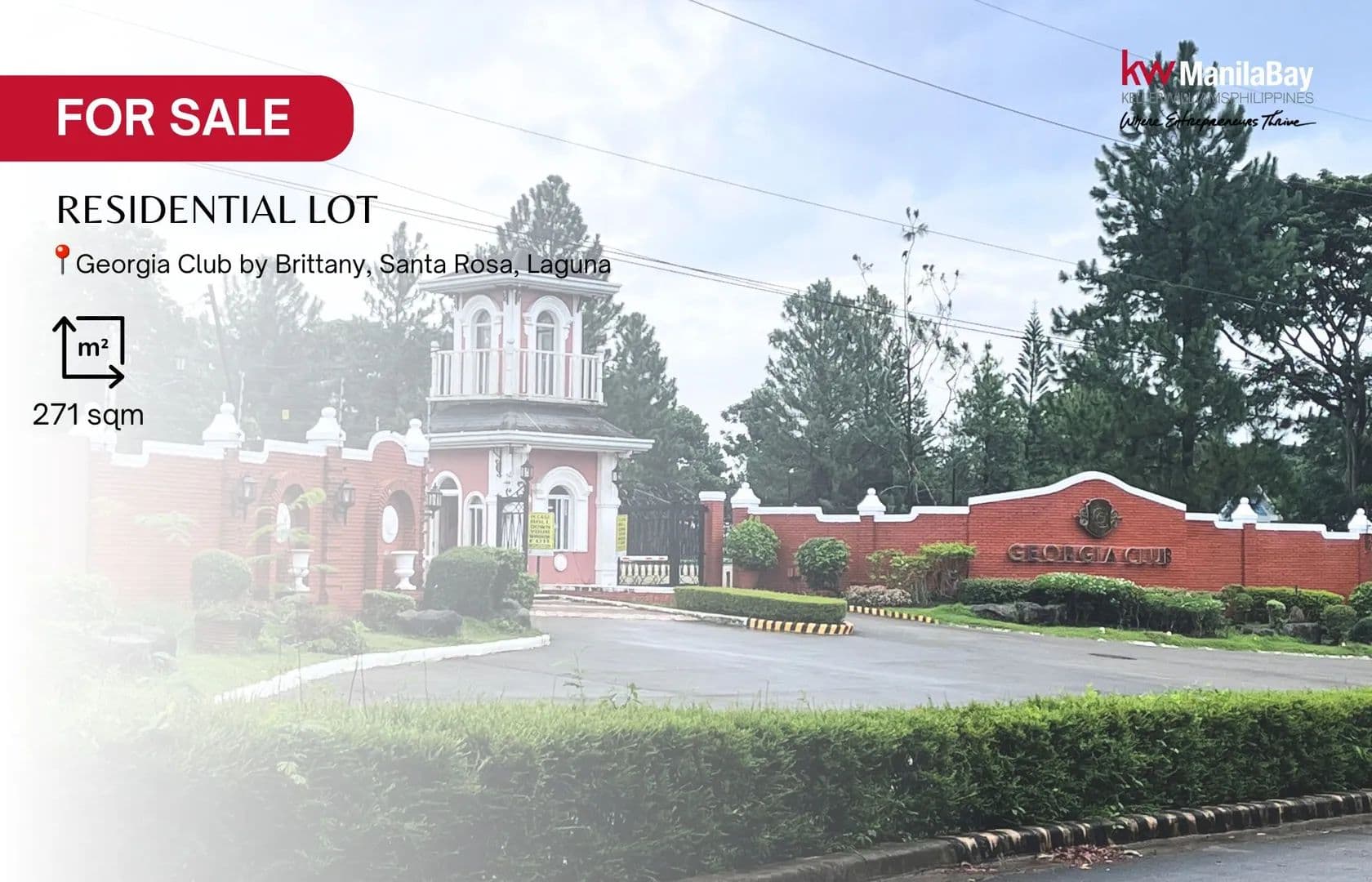 GEORGIA CLUB Residential Lot FOR SALE - Philippines