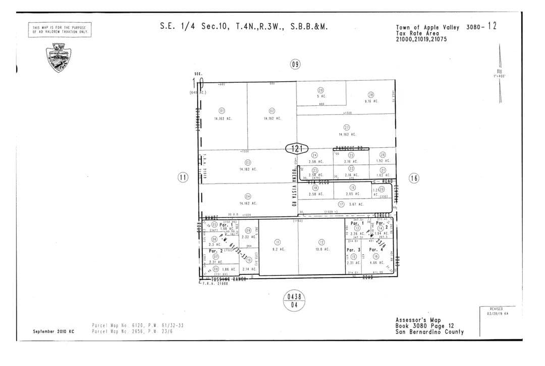 Property from 0 Tussing Ranch Road - KW - Apple Valley, California, 92308