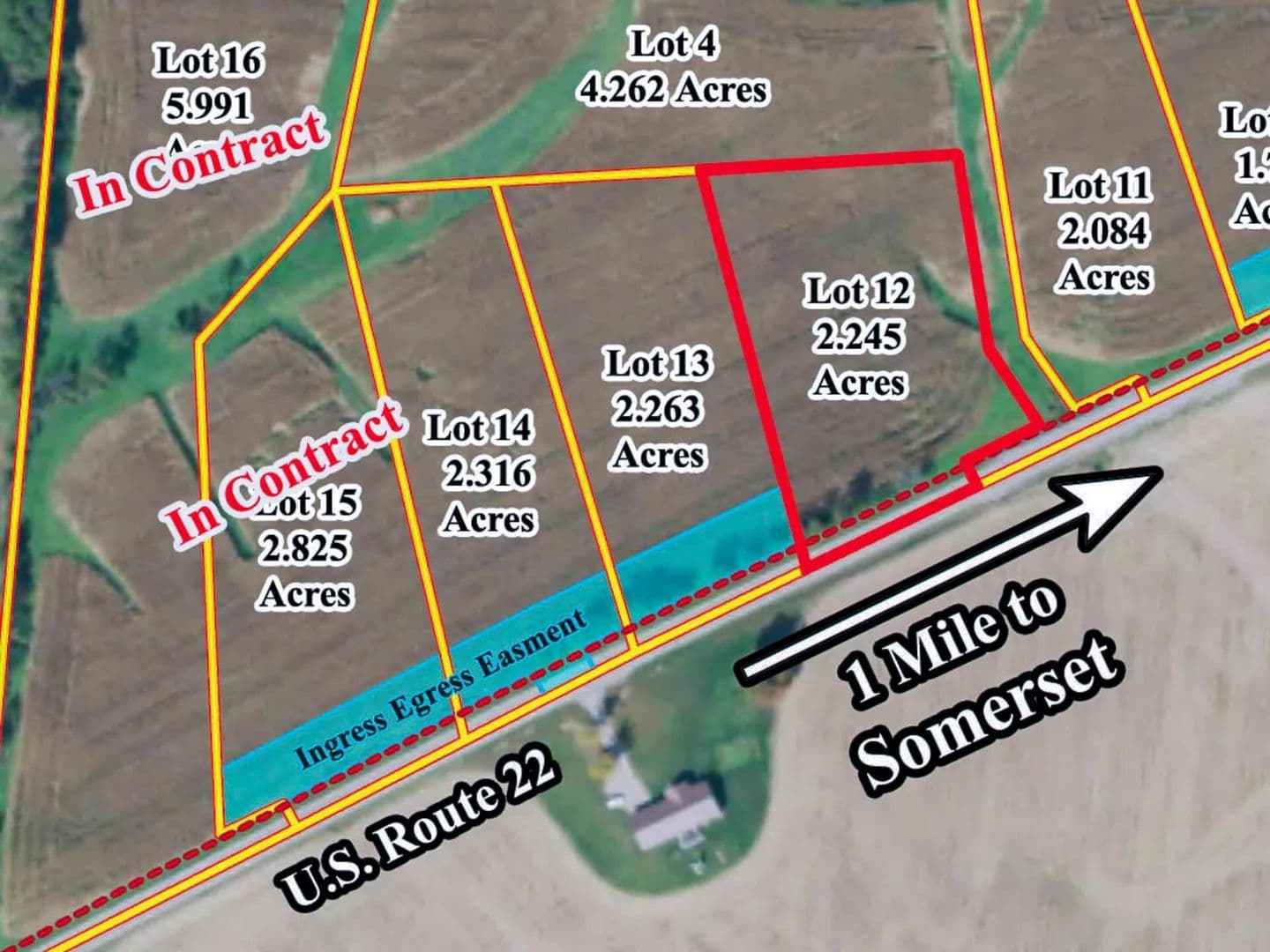 2.25 Acres of Land for Sale in Somerset, OH - Somerset, Ohio, 43783