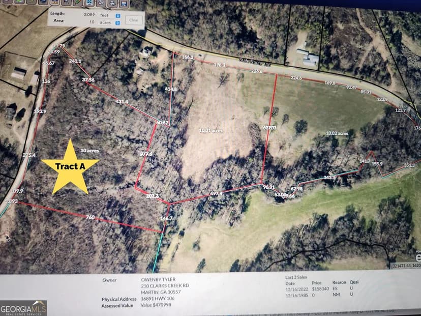 Property from 0 Highway 106 Tract A - KW
