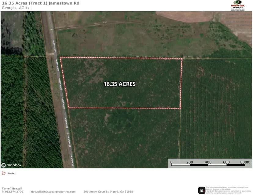 16.35 Acres (Tract 1) Jamestown Rd