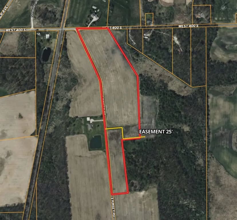 25.5 +/- ACRES / TILLABLE / KINSEY RD WARSAW, IN / KOSCIUSKO COUNTY / LAND FOR SALE