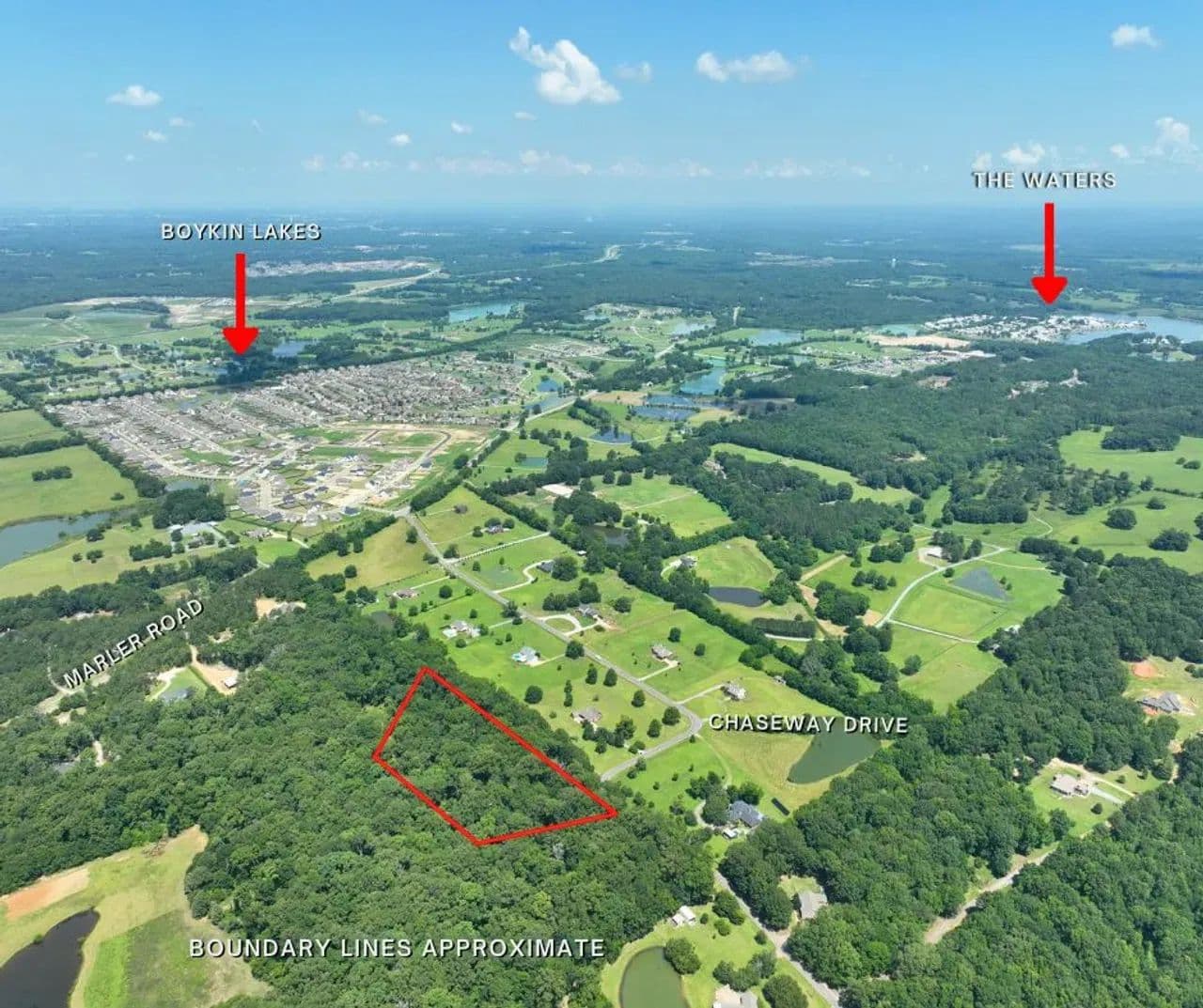 8 Acre Homesite in Pike Road - Marler Station East Lot 6 - Pike Road, Alabama, 36064