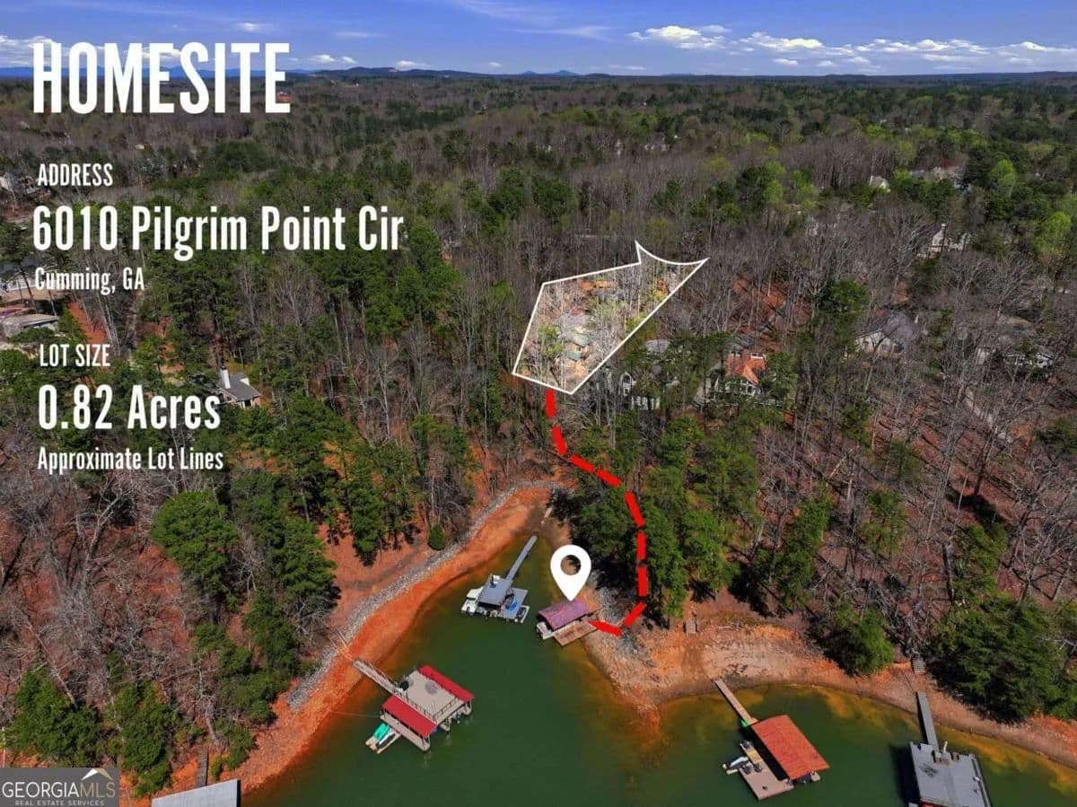 0.82 Acres of Land for Sale in Cumming, GA - Cumming, Georgia, 30041