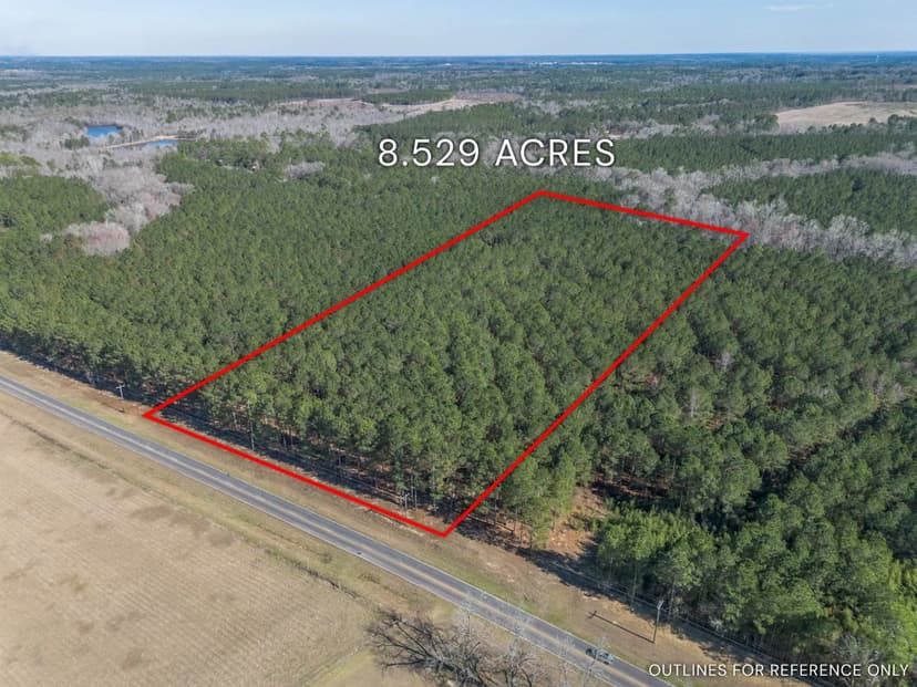 Lot 2 Hambrick - 8.53 Acres in Eastman, Dodge GA	
