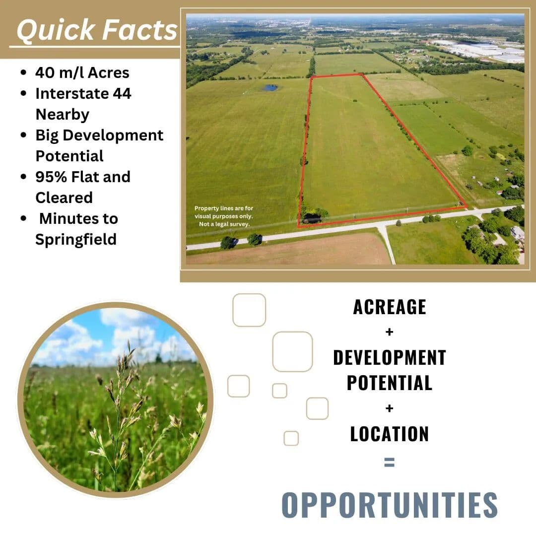 40 Acres of Land for Sale in Strafford, MO - Strafford, Missouri, 65757