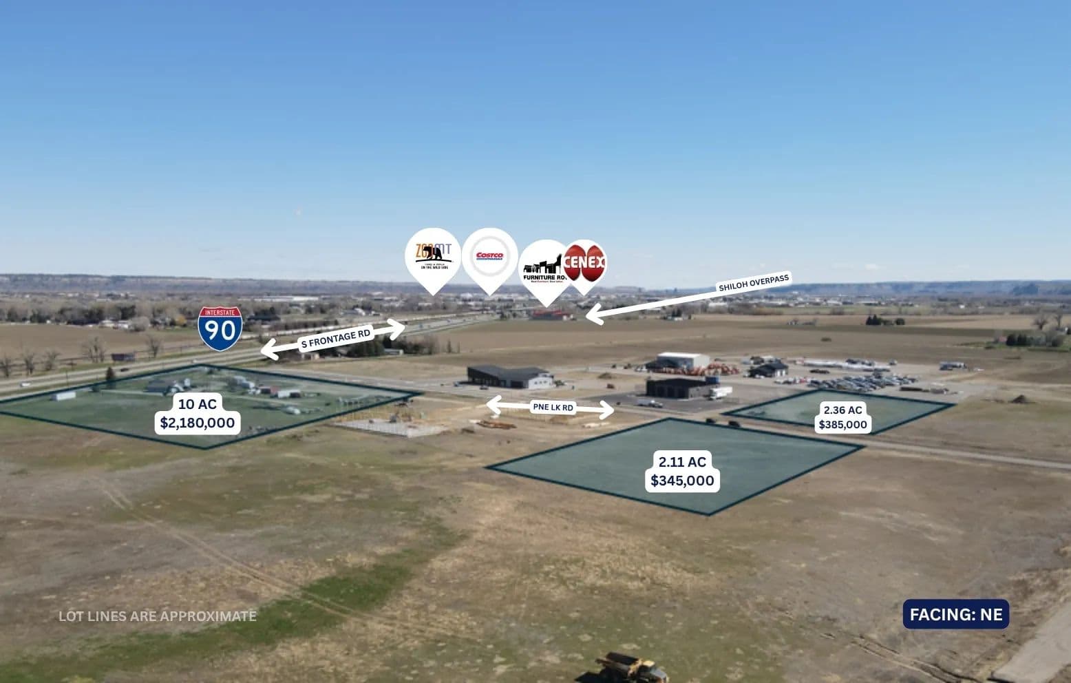 Land -Industrial in Billings - Billings, Montana, 59101