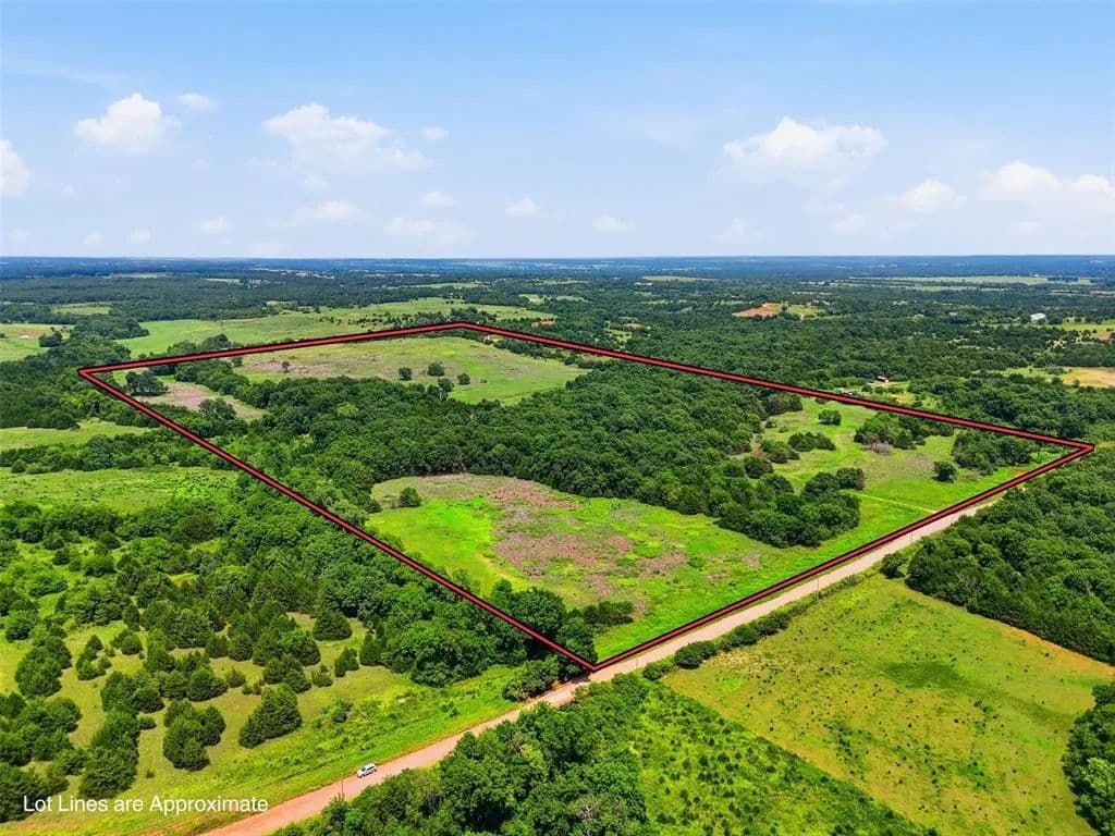 81.89 Acres of Land for Sale in Chandler, OK - Chandler, Oklahoma, 74834