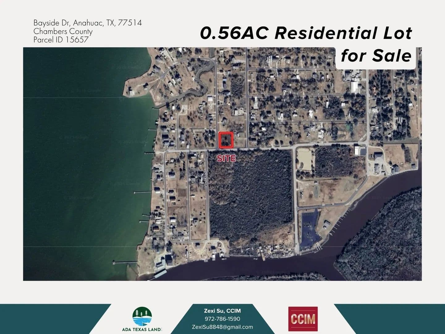 0.56 Acres of Land for Sale in Anahuac, Texas - Anahuac, Texas, 77514
