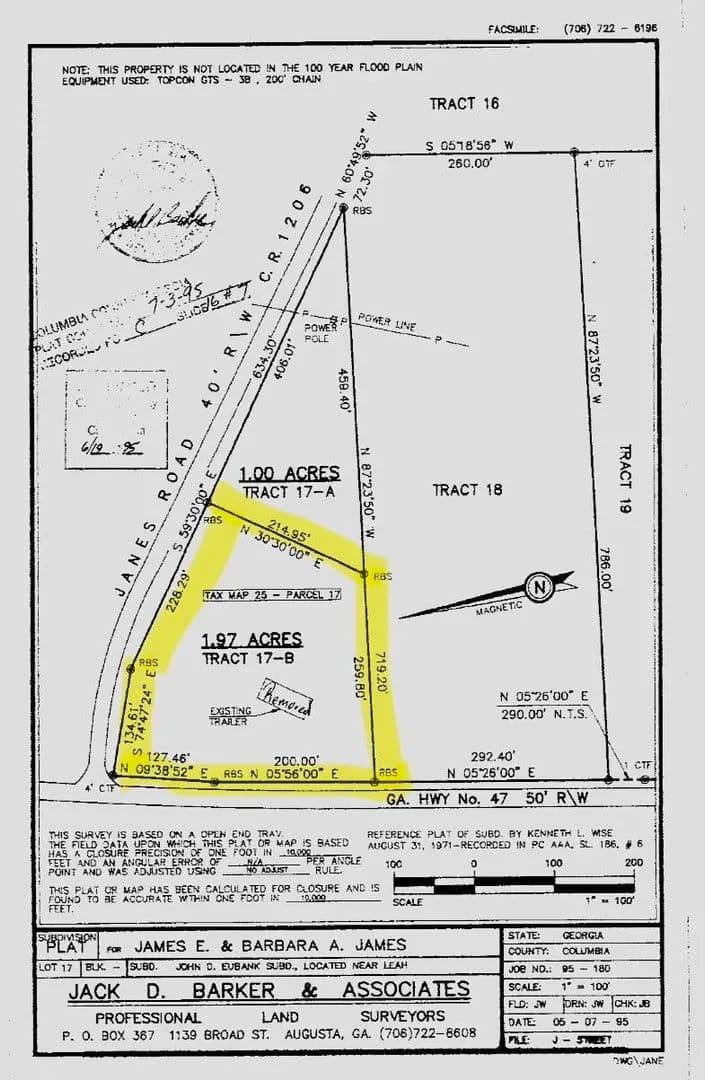 Lots & Land-Other in Appling - Appling, Georgia, 30802