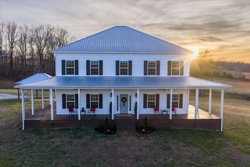 Custom Farmhouse on 11.67 Acres