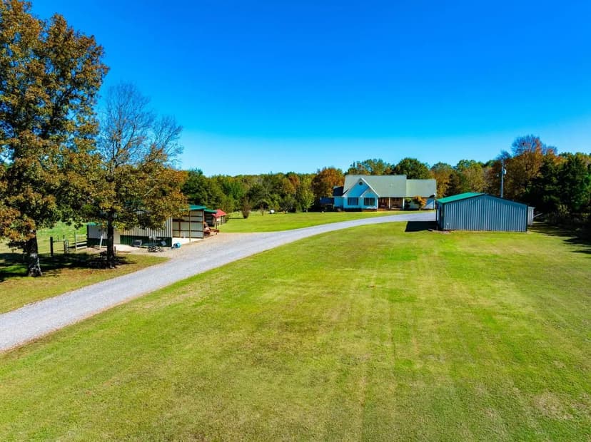 240 +/- Acre Premier Ozark Estate with Home, Shop & Year-Round Creek, Bradford, AR