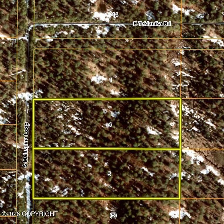 Property from 36055 S Malaspina Loop - KW - Talkeetna, Alaska, 99676