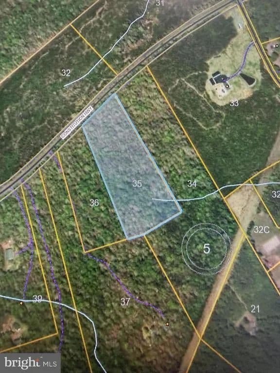 Property from Lot 35 CONSTITUTION HIGHWAY - KW - Mine Run, Virginia, 22508