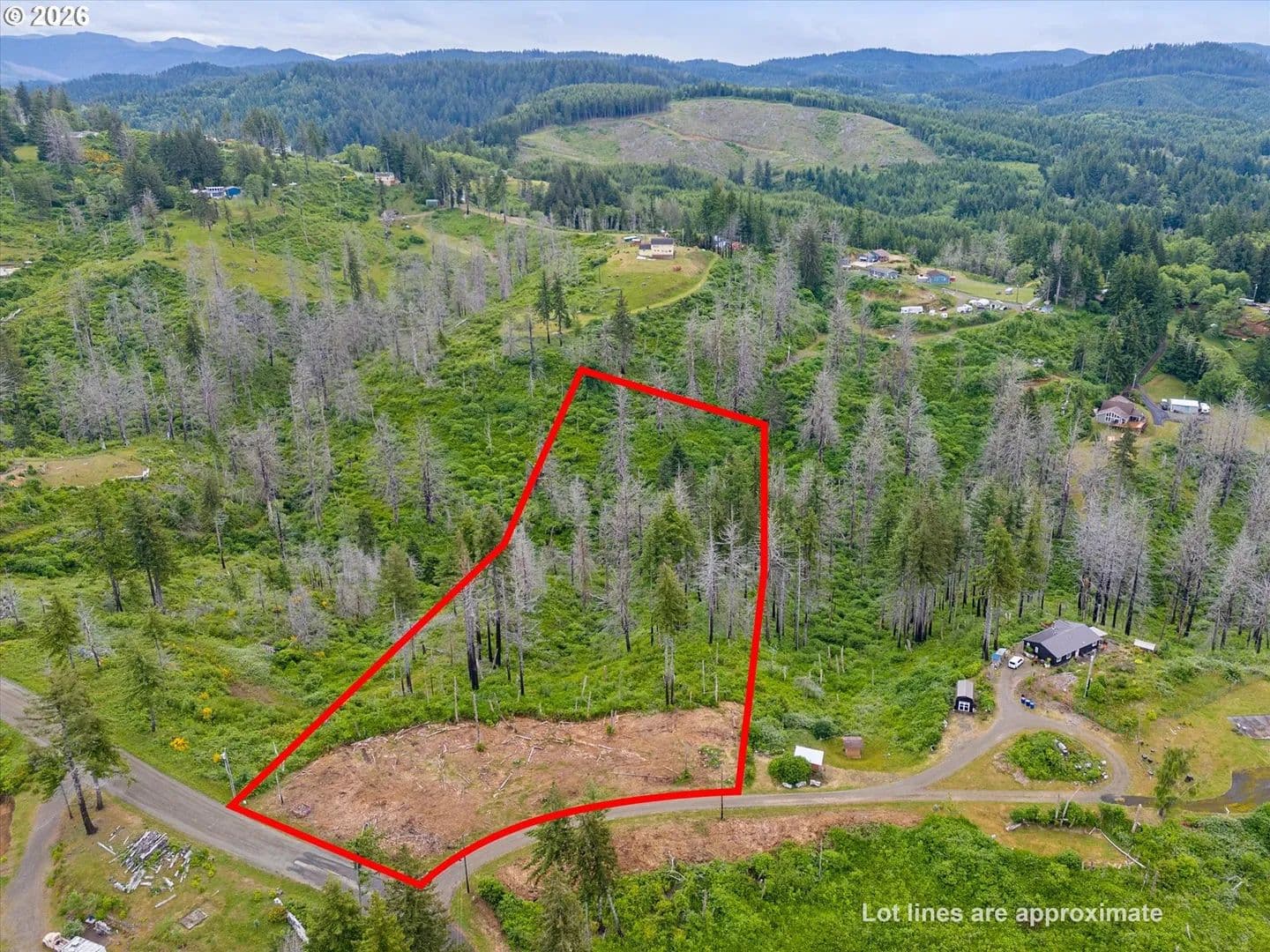 Property from NE Viewcrest CT #TL 900 - KW - Otis, Oregon, 97368