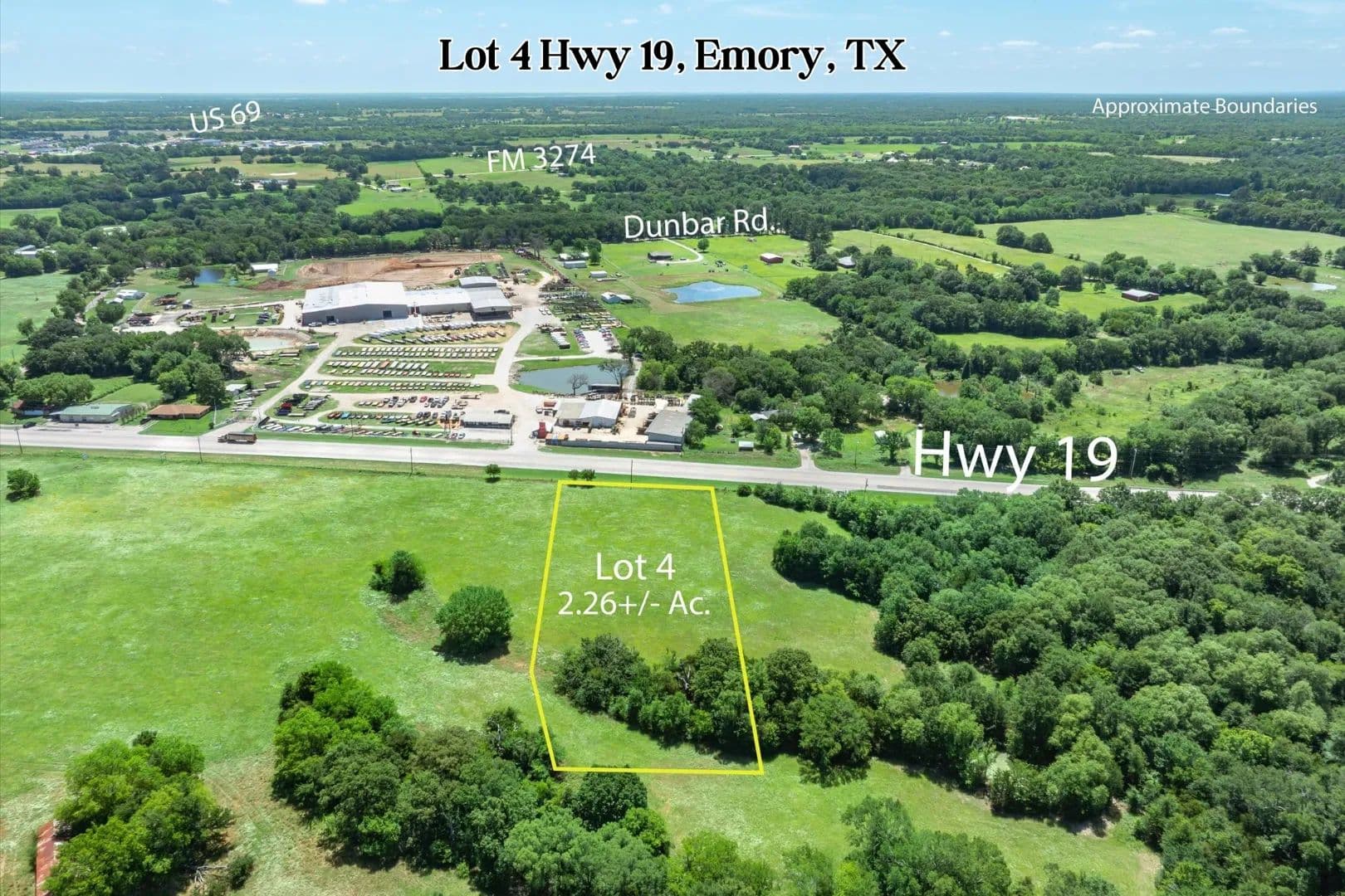 Lot 4 State Hwy 19, Emory, Texas 75440 - Emory, Texas, 75440