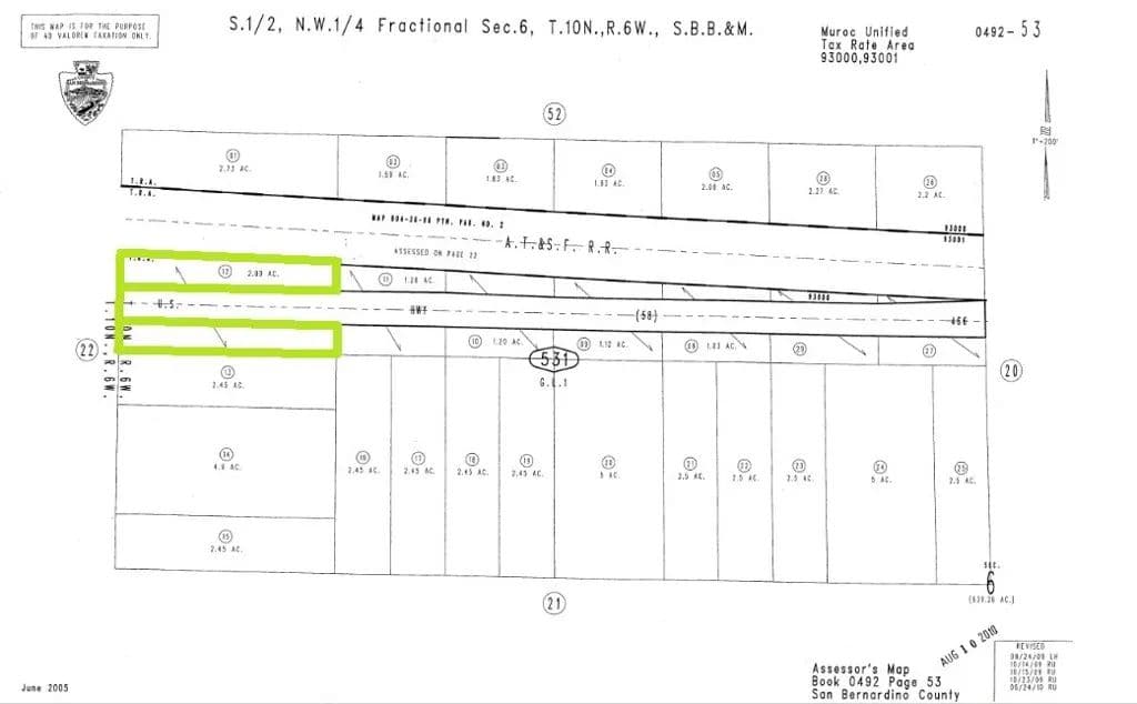 Vacant Land in Kramer Junction - Kramer Junction, California, 93516
