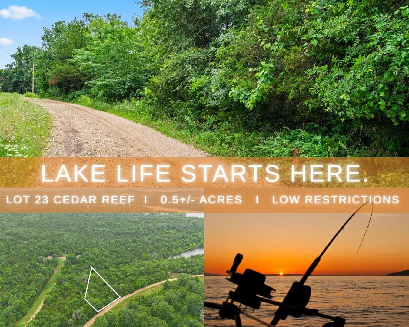 0.54 Acres of Land for Sale in Lampe, MO - Lampe, Missouri, 65681