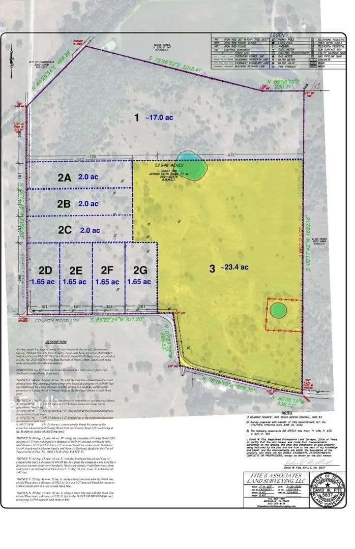 Property from TBD CR1104 #Parcel 3 - KW