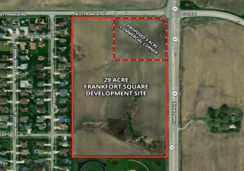 34 Acre Frankfort Square Development Site
