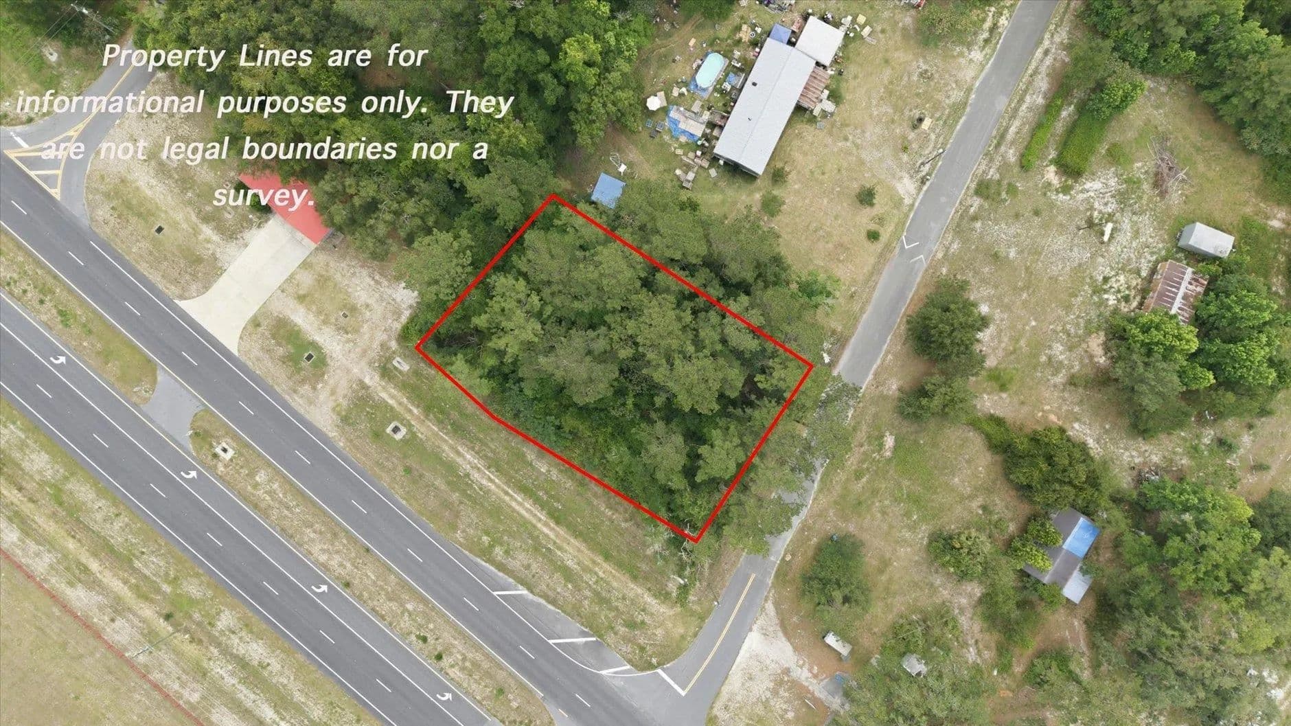 Property from XX Crawfordville Highway - KW - Crawfordville, Florida, 32327