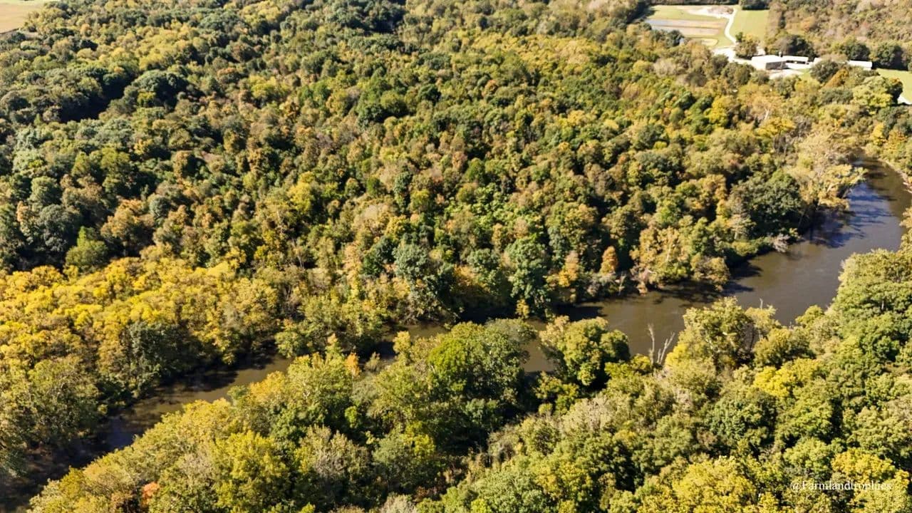 For Sale - 30.12 +/- Acres on Wabash River - Huntington, Indiana - Huntington County - Huntington, Indiana, 46750