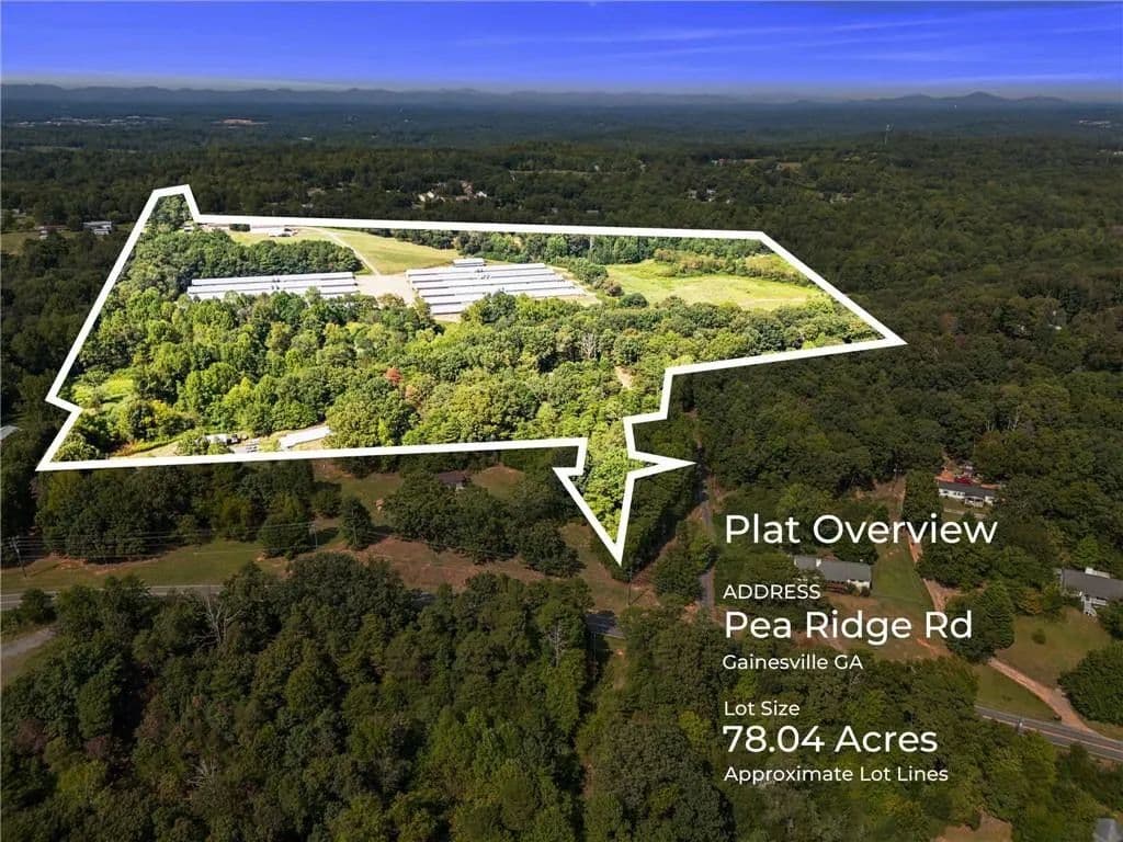 78 Acres of Land for Sale in Gainesville, GA - Gainesville, Georgia, 30506