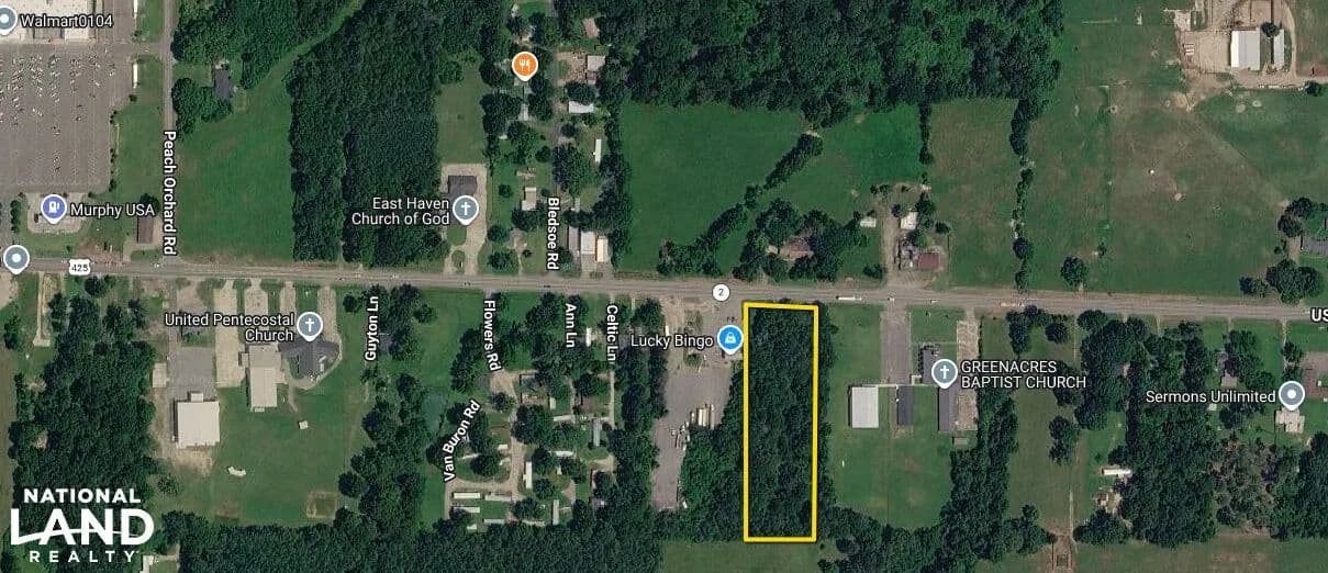 Bastrop Commercial Property - Bastrop, Louisiana, 71220