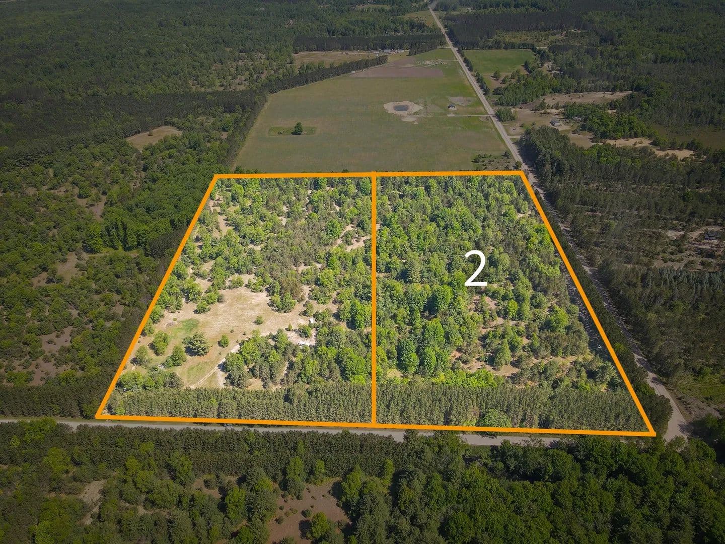 Vacant Land (10+ Acres) in Kaleva - Kaleva, Michigan, 49645