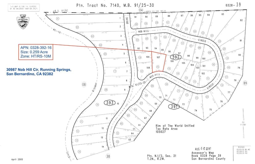 30987 Nob Hill Circle, Running Springs, CA 92382