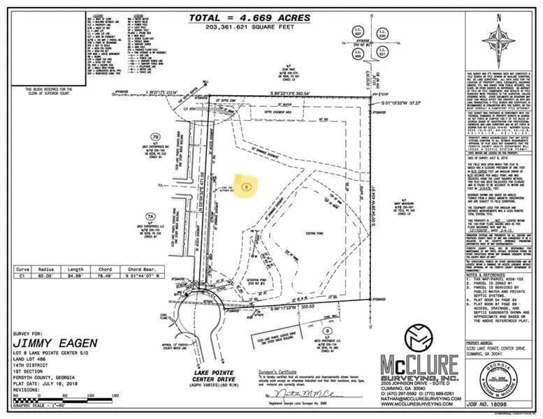 4.67 Acres of Land for Sale in Cumming, Georgia - Cumming, Georgia, 30041