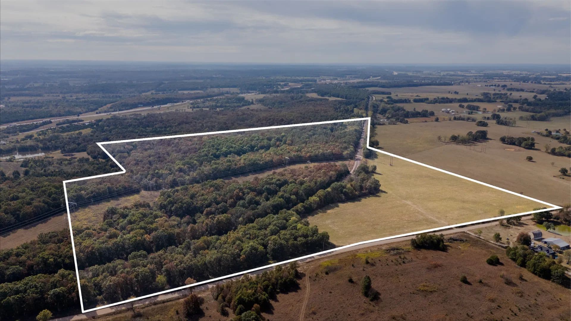 82.6±-Acre Tract with Pasture, Timber,  & Great Build Potential – Laclede County - Phillipsburg, Missouri, 65722
