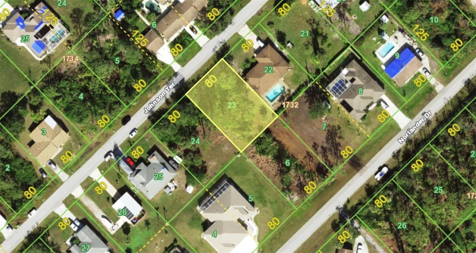 Property from 5290 JOHNSON TERRACE - KW - Port Charlotte, Florida, 33981