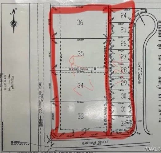 Property from Lot 24 Giverny Place - KW